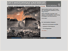 Tablet Screenshot of dethistoriskeoverblik.gyldendal.dk