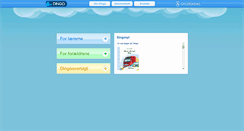 Desktop Screenshot of dingo.gyldendal.dk