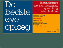 Tablet Screenshot of debedste.gyldendal.dk