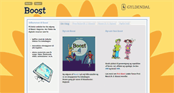 Desktop Screenshot of boost.gyldendal.dk
