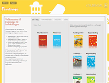 Tablet Screenshot of fandangoindskoling.gyldendal.dk