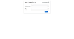 Desktop Screenshot of proevelogin.gyldendal.dk