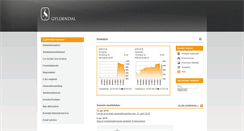 Desktop Screenshot of ir.gyldendal.dk